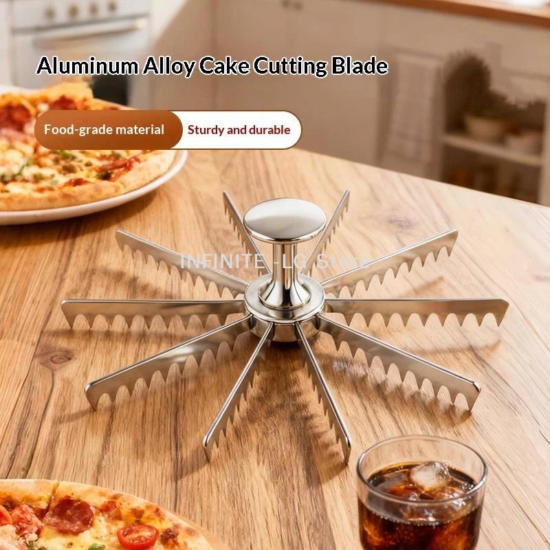 Kitchen Baking Store - Aluminum Alloy Pizza Slicer Sharp Blades