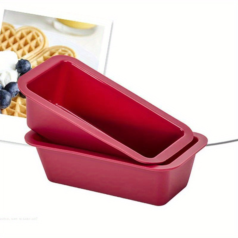 Kitchen Baking Store - Silicone Baking Molds NonStick Rectangle Cake
