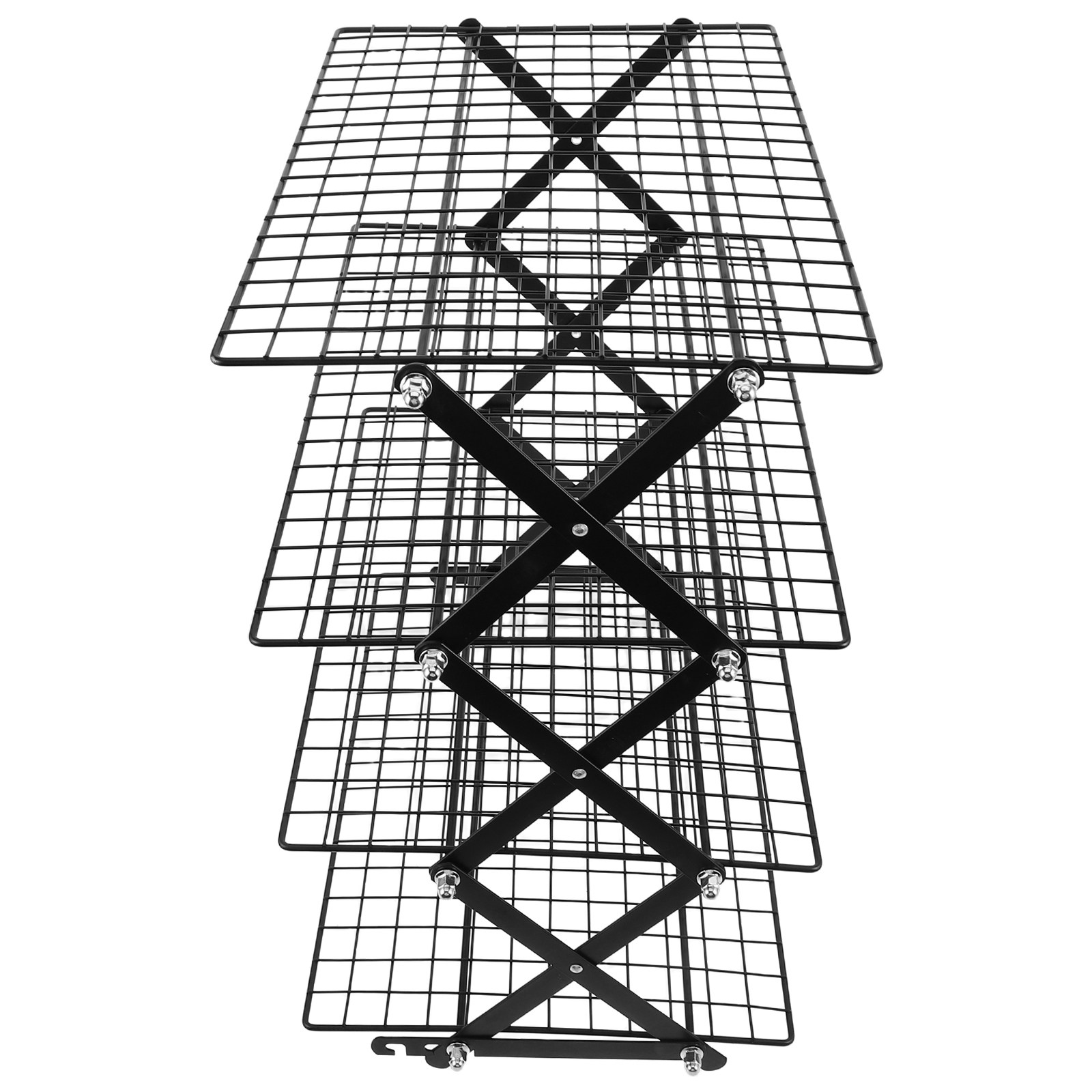 Cooling Rack Wire - 3Set 4 Tier Stackable Folding Cooling
