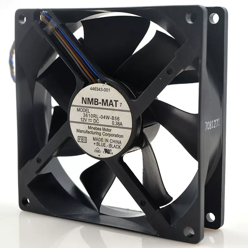 NMB-MAT 3610RL-04W-B56 9CM 12V - Cooling Rack Wire บทวิจารณ์และราคา