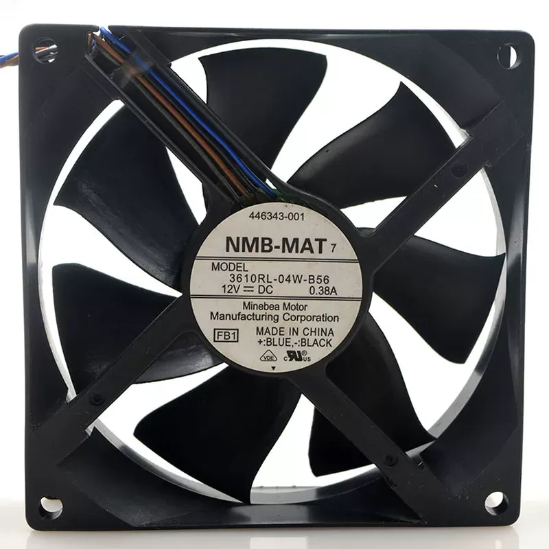 NMB-MAT 3610RL-04W-B56 9CM 12V - Cooling Rack Wire บทวิจารณ์และราคา
