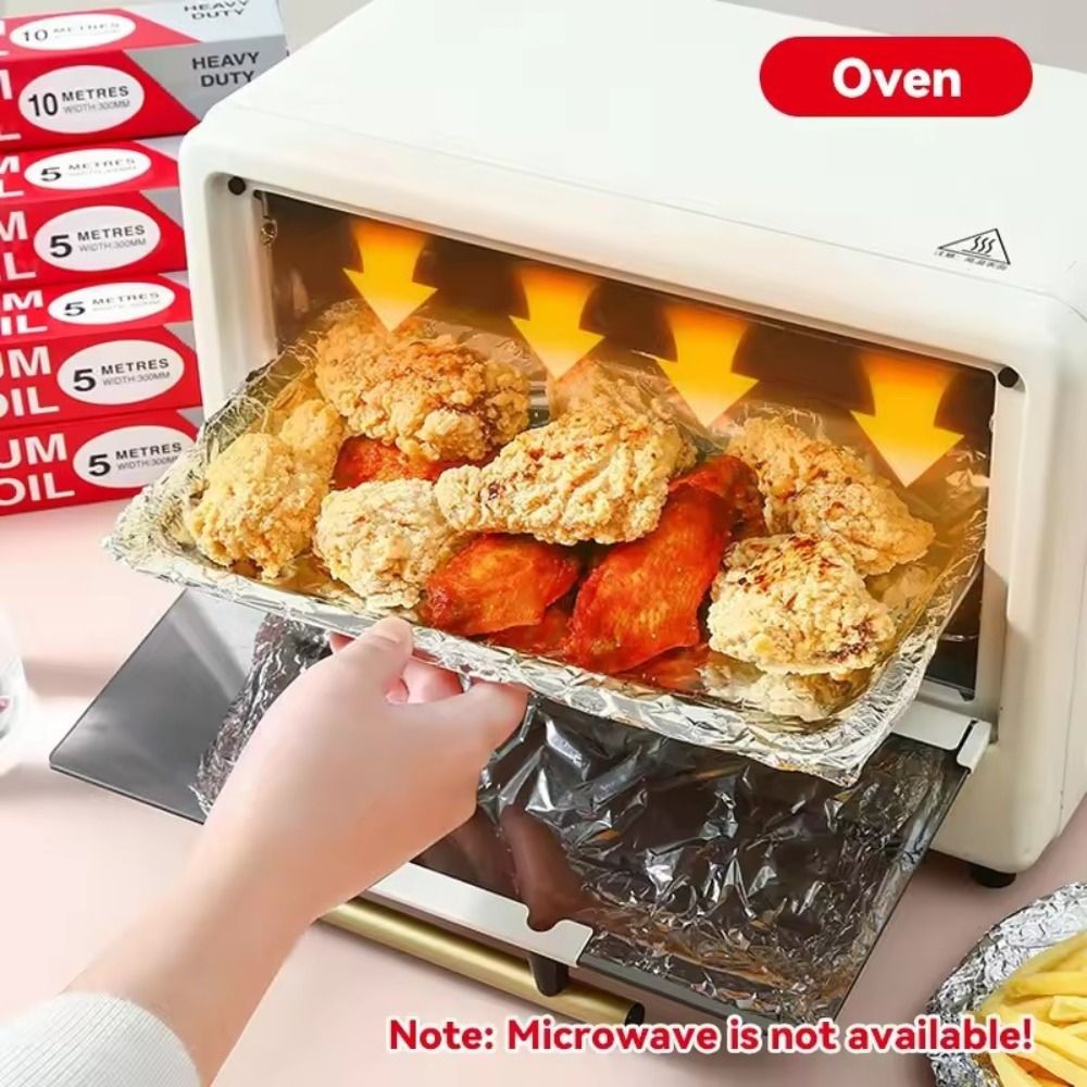 Disposable Tin Foil Paper Kitc - Kitchen Baking Paper บทวิจารณ์และราคา