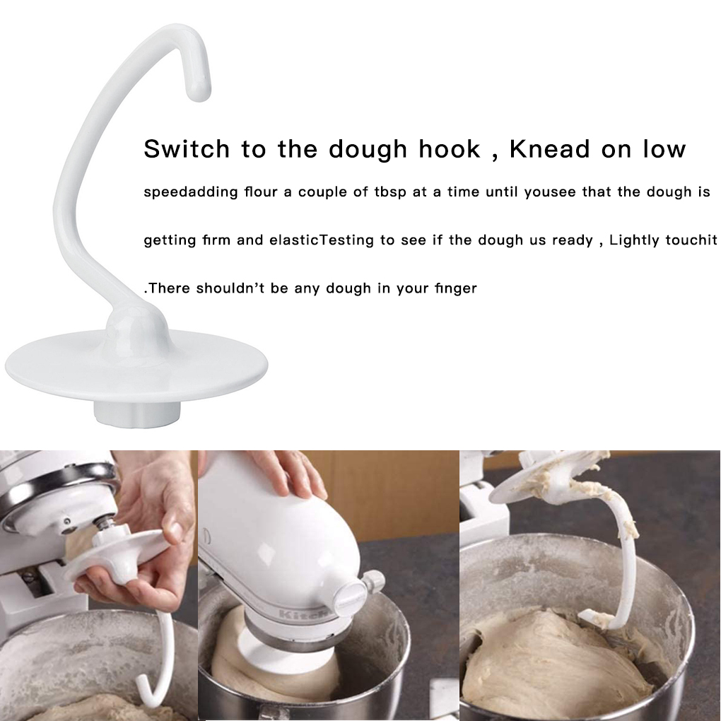 K45DH C-shaped Bread Dough Hoo - Kitchen Aid Baking Bread บทวิจารณ์และราคา