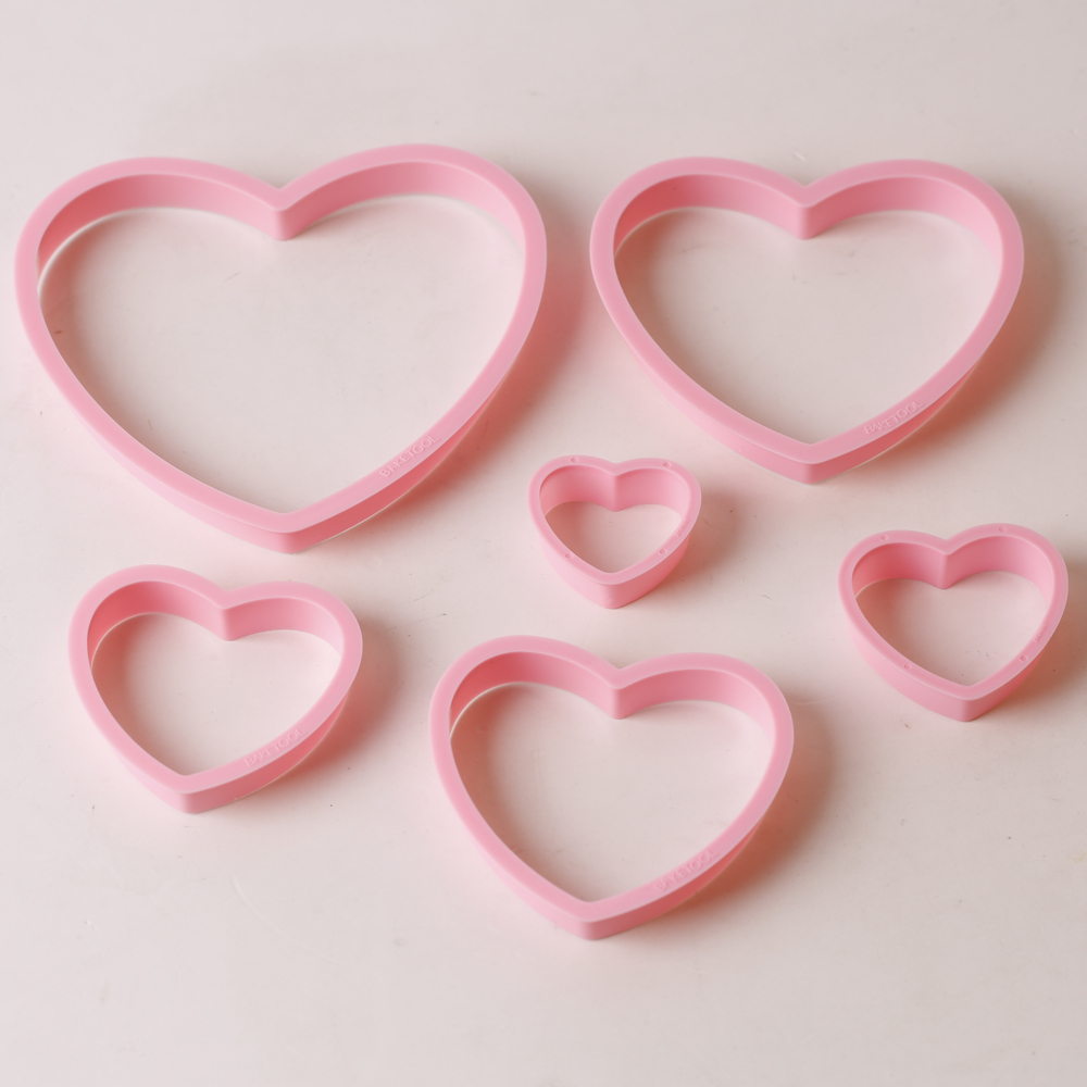 1set/3sets Pink Heart Star Flo - Kitchen Baking Set บทวิจารณ์และราคา