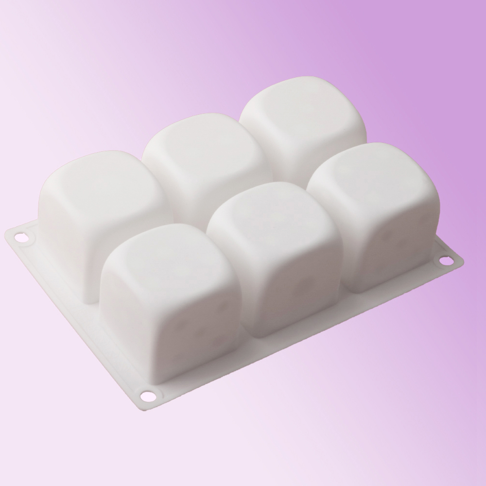 6-Cell Cube Mousse Cake Mould  - Baking Kitchen Design บทวิจารณ์และราคา