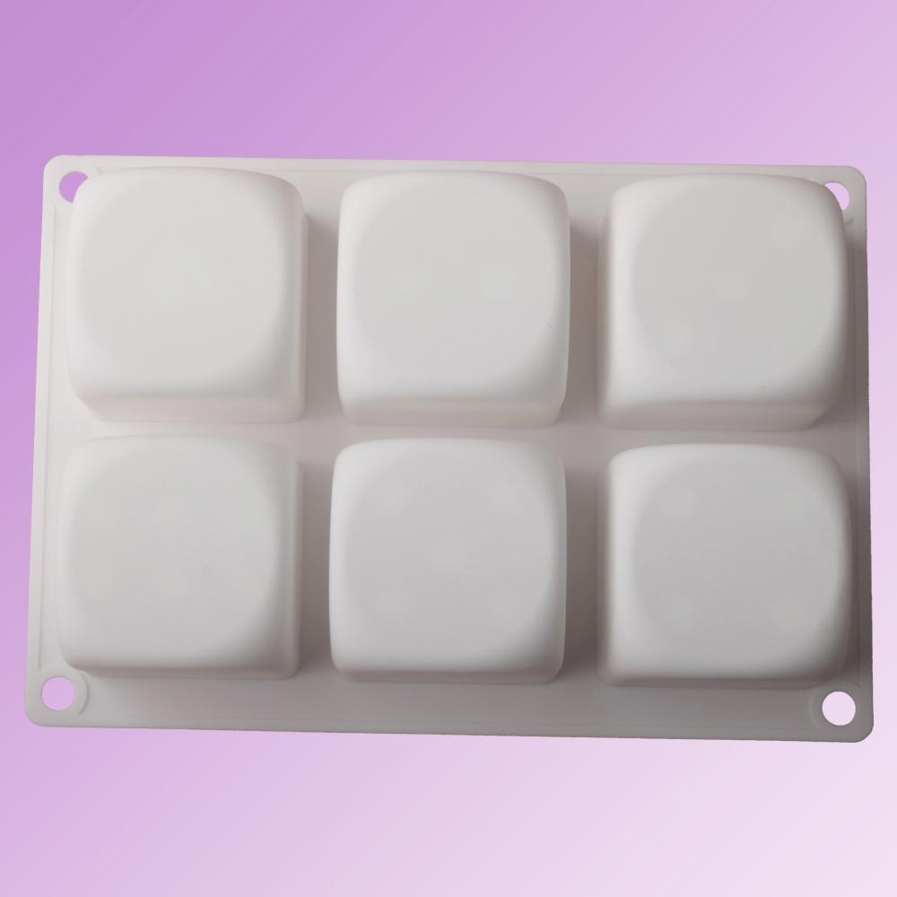 6-Cell Cube Mousse Cake Mould  - Baking Kitchen Design บทวิจารณ์และราคา