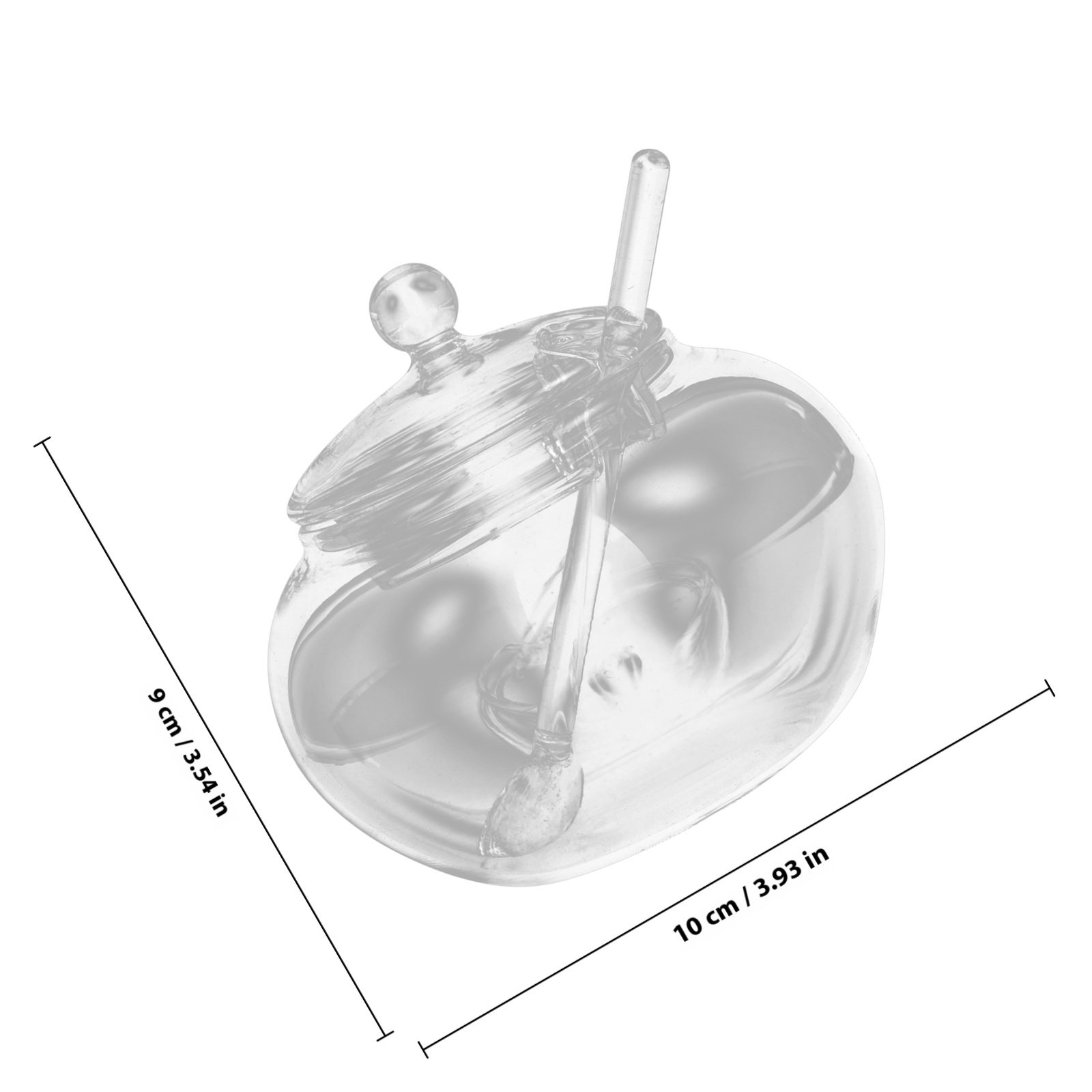 1Set High-Grade Glass Sugar Ja - Kitchen Baking Storage Containers บทวิจารณ์และราคา