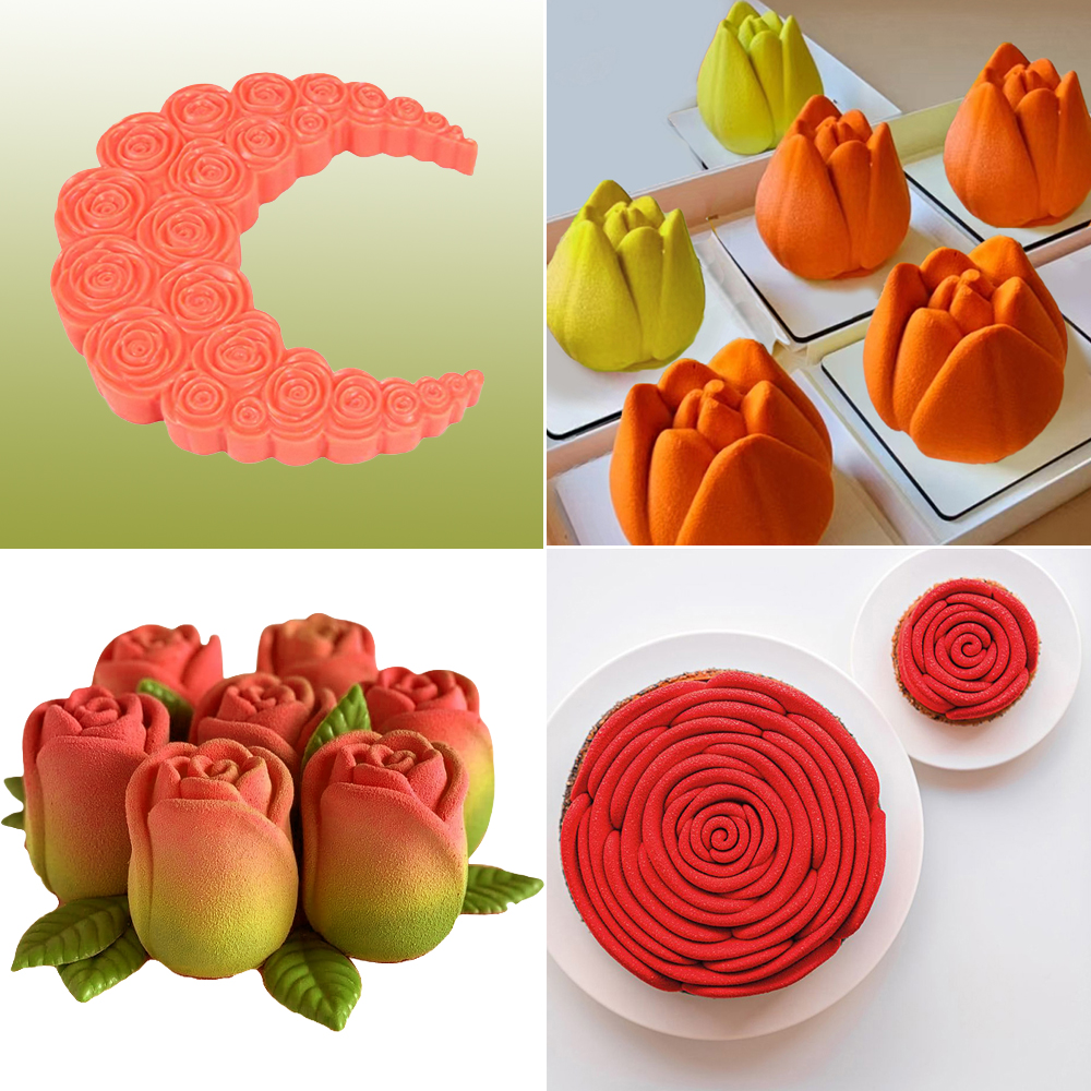 French Mousse Cake Molds Valen - Baking Kitchen Design บทวิจารณ์และราคา