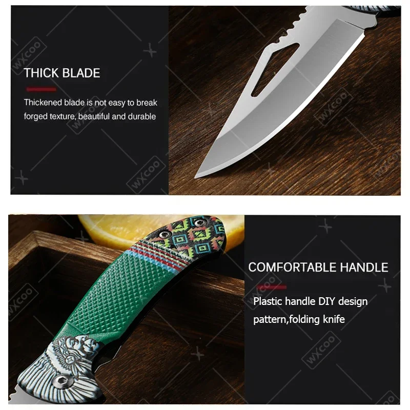 WXCOO Folding Knife Stainless  - Kitchen Baking Store บทวิจารณ์และราคา