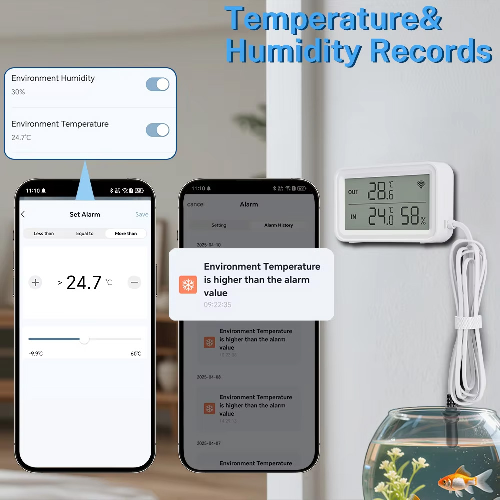 Tuya Zigbee WiFi Temp Humidity - Kitchen Job บทวิจารณ์และราคา