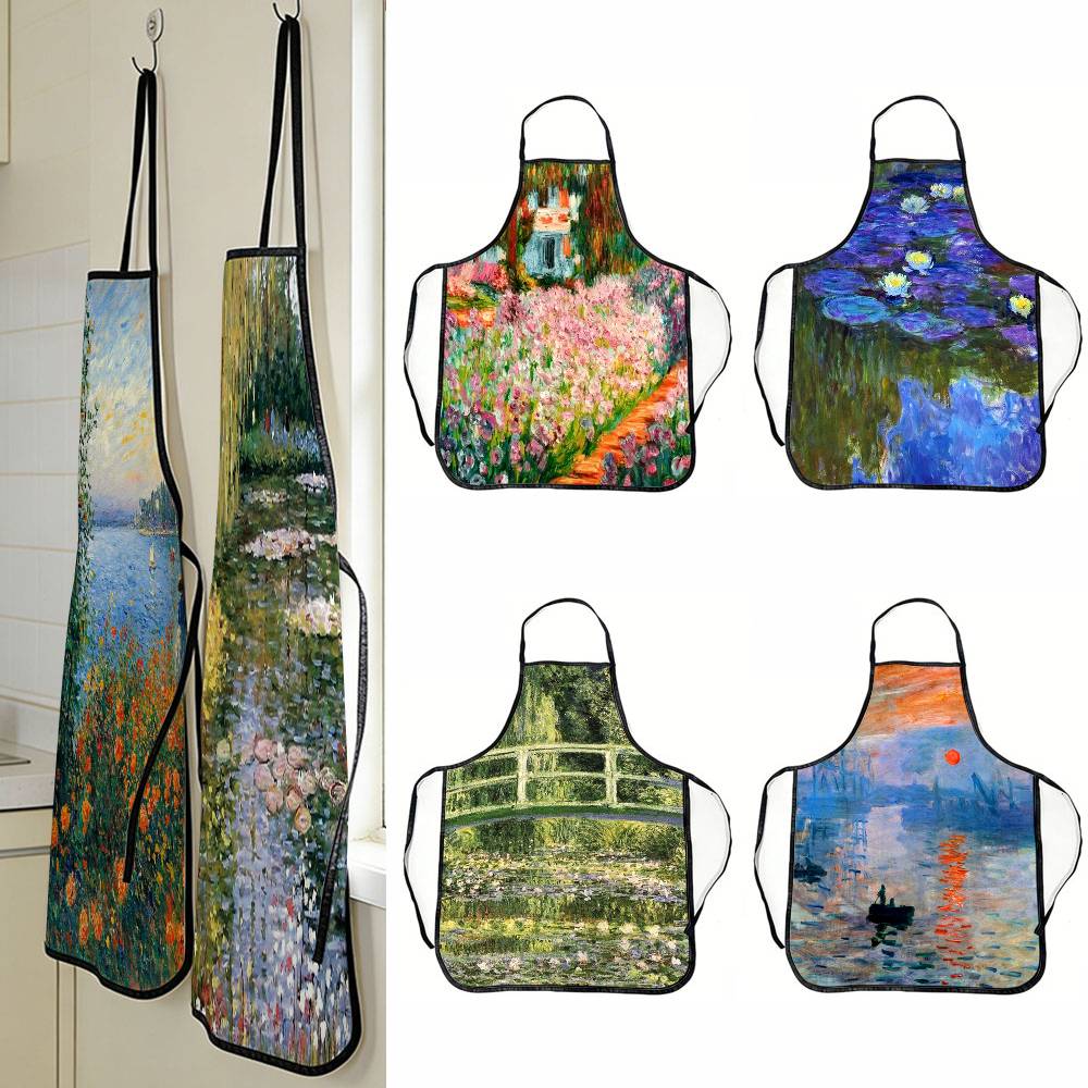 Famous Drawing Art Claude Mone - Kitchen Baking Drawing บทวิจารณ์และราคา