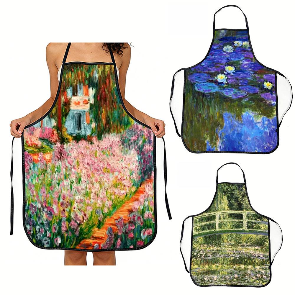 Famous Drawing Art Claude Mone - Kitchen Baking Drawing บทวิจารณ์และราคา