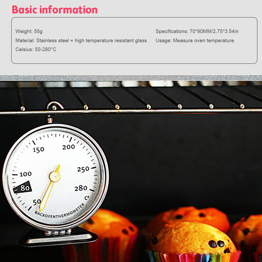 50-280 Celsius Oven Thermomete - Oven Thermometer Analog บทวิจารณ์และราคา