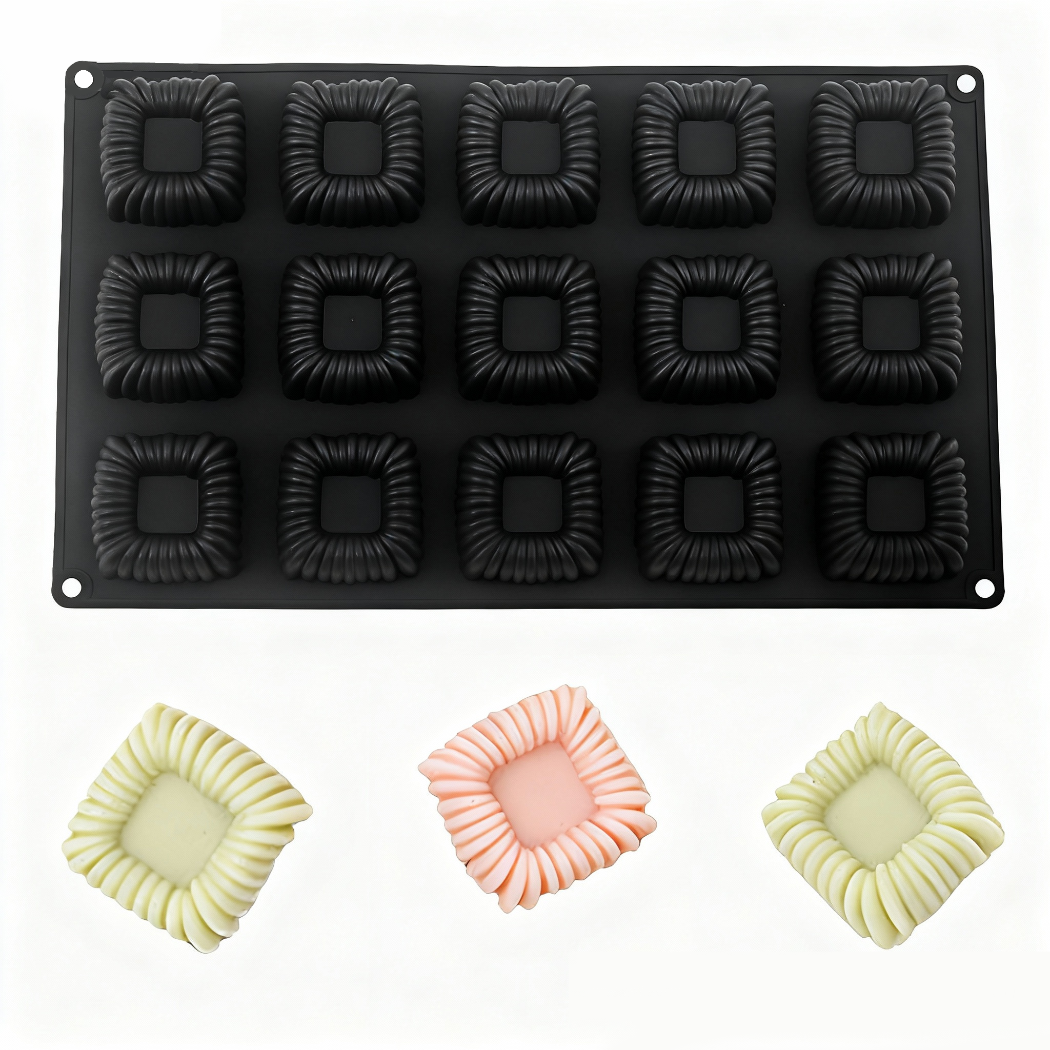 15-Cell Square Coil Texture De - Baking Kitchen Design บทวิจารณ์และราคา