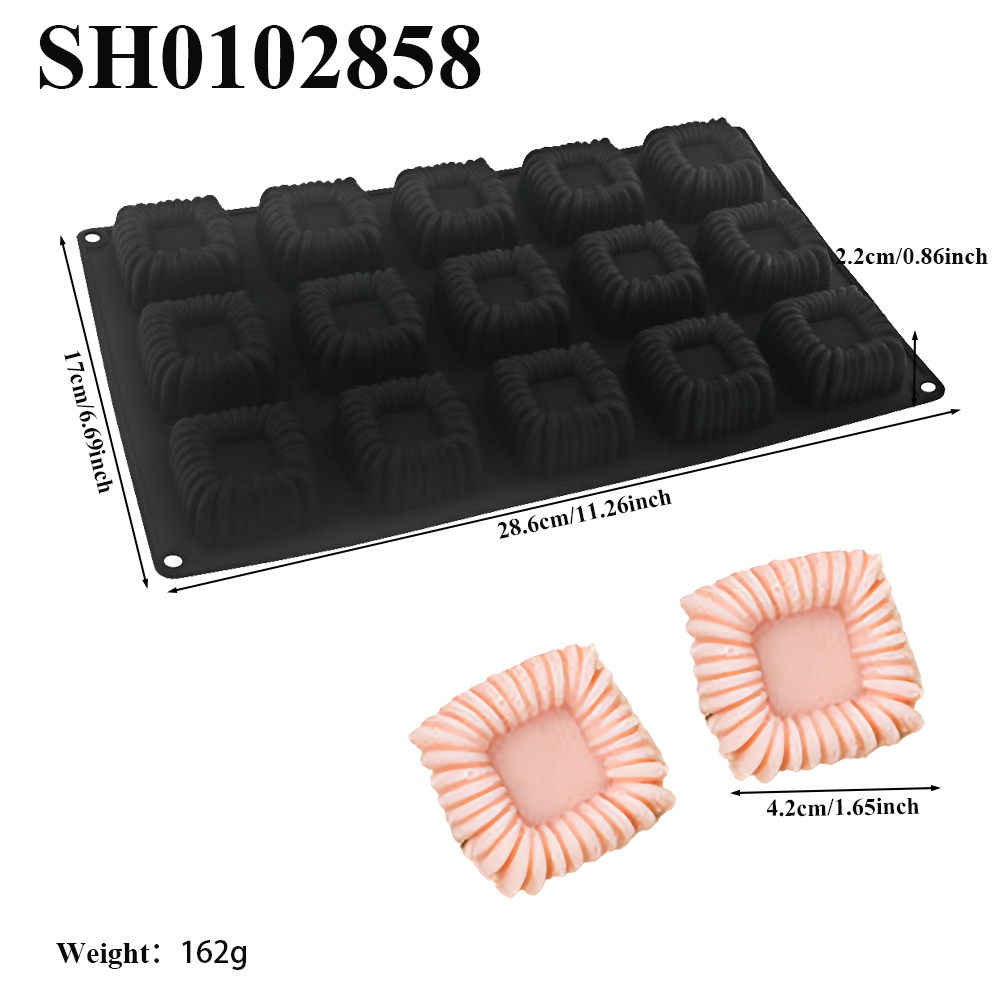 15-Cell Square Coil Texture De - Baking Kitchen Design บทวิจารณ์และราคา