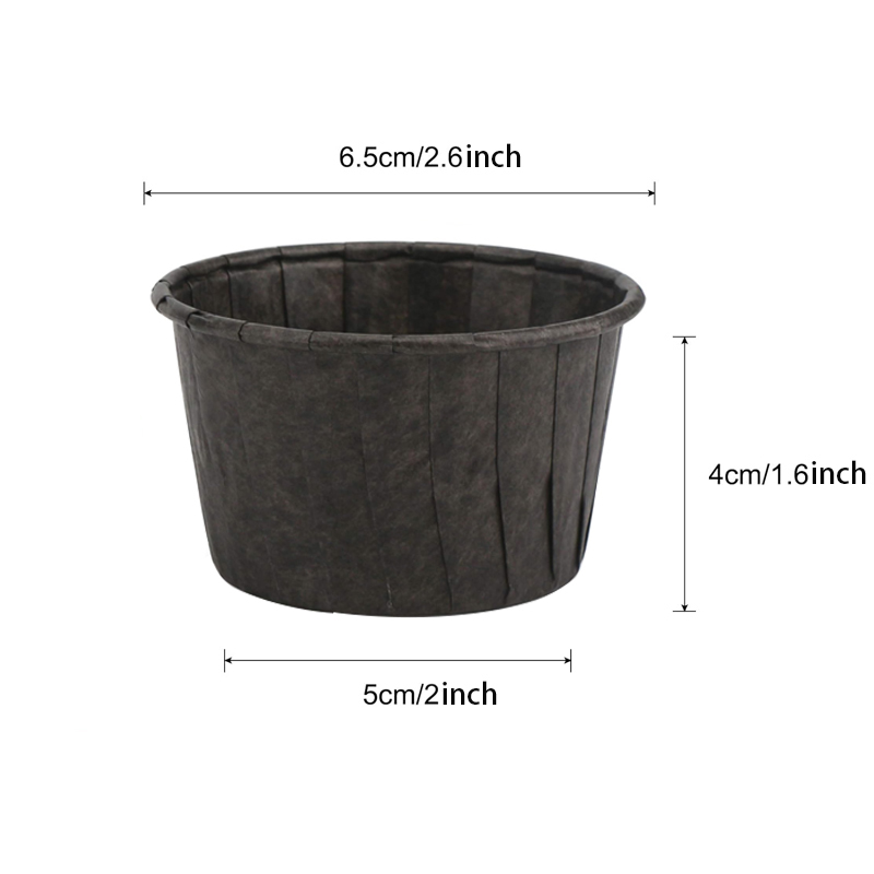 25Pcs Rolled Edge Cake Cups, W - Kitchen Baking Paper บทวิจารณ์และราคา