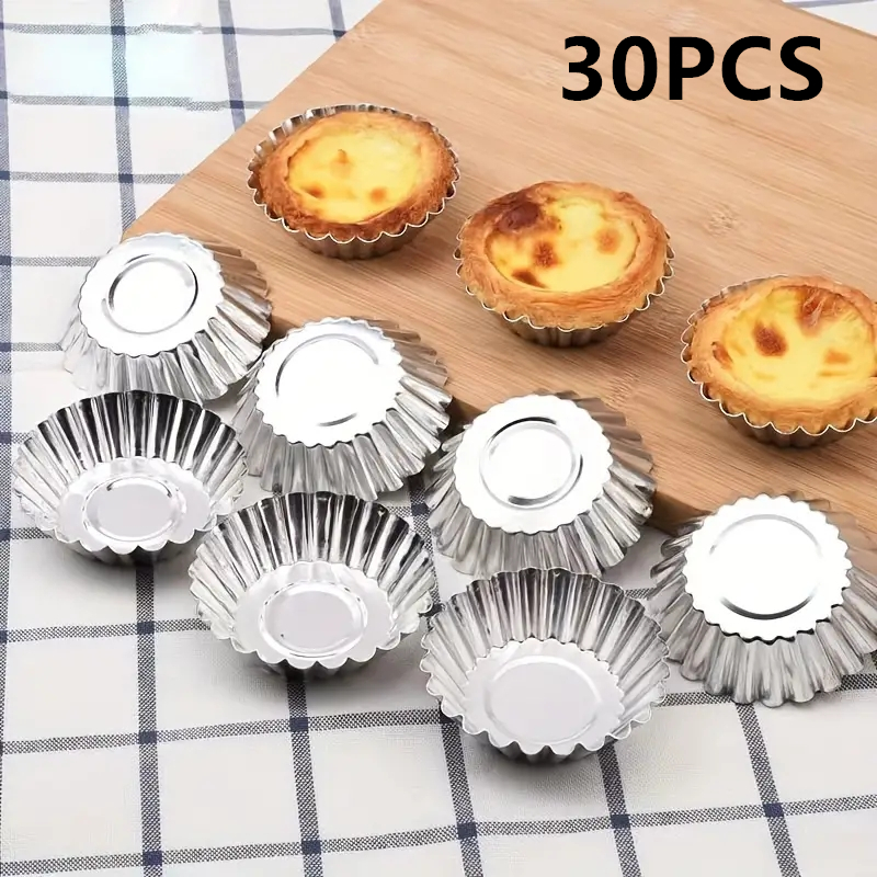 Reusable  Aluminum Egg Tart Mo - Kitchen Baking Store บทวิจารณ์และราคา