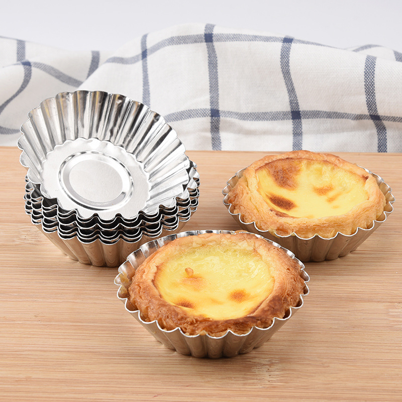 Reusable  Aluminum Egg Tart Mo - Kitchen Baking Store บทวิจารณ์และราคา