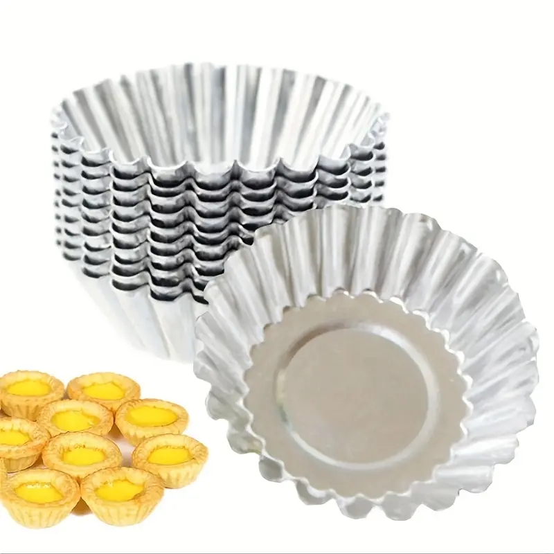 Reusable  Aluminum Egg Tart Mo - Kitchen Baking Store บทวิจารณ์และราคา