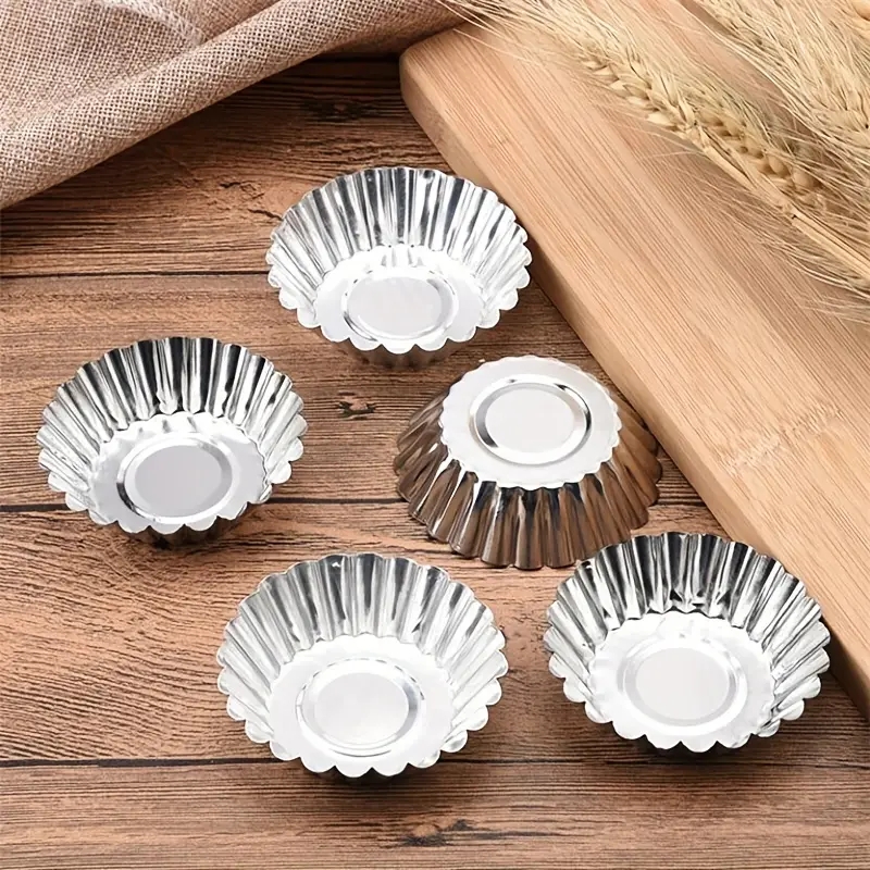 Reusable  Aluminum Egg Tart Mo - Kitchen Baking Store บทวิจารณ์และราคา