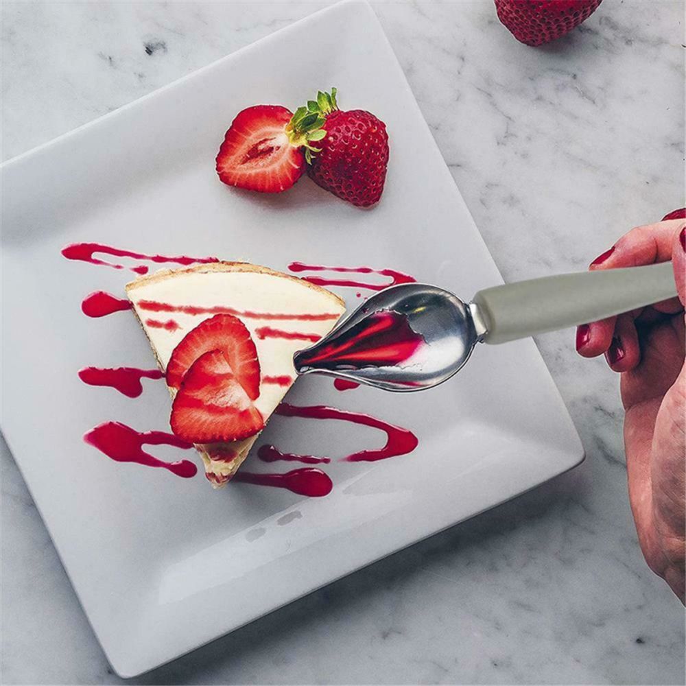 Steel Painting Pencil Spoon Sa - Kitchen Baking Drawing บทวิจารณ์และราคา