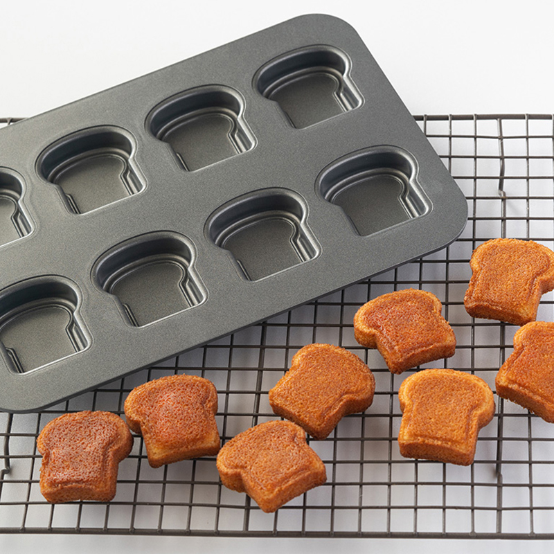 8 Cavity Toast Bread Pattern C - Kitchen Baking Pans บทวิจารณ์และราคา
