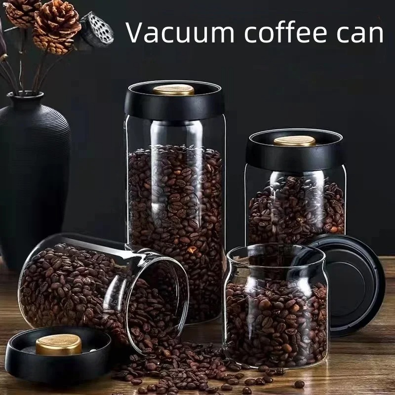 Manual Vacuum Sealed Coffee Ja - Kitchen Job บทวิจารณ์และราคา