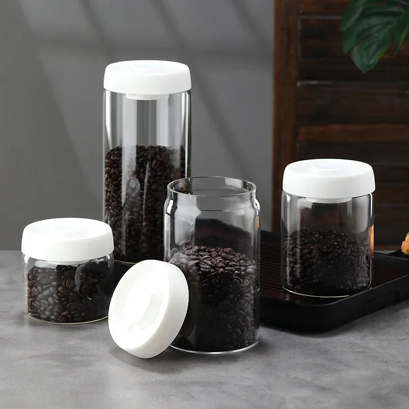 Manual Vacuum Sealed Coffee Ja - Kitchen Job บทวิจารณ์และราคา