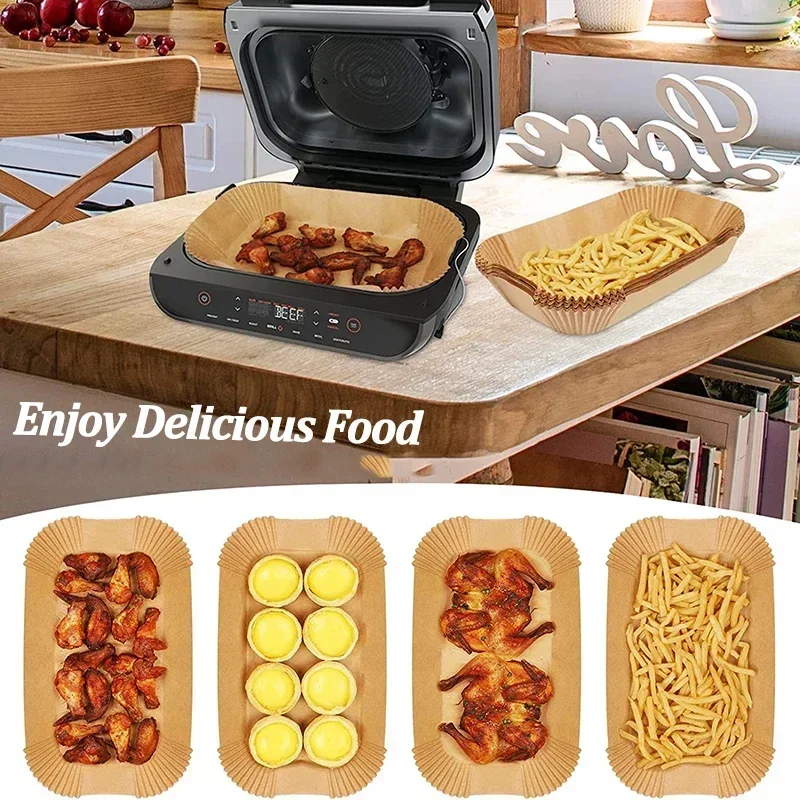 Disposable Air Fryer Paper Non - Kitchen Baking Store บทวิจารณ์และราคา