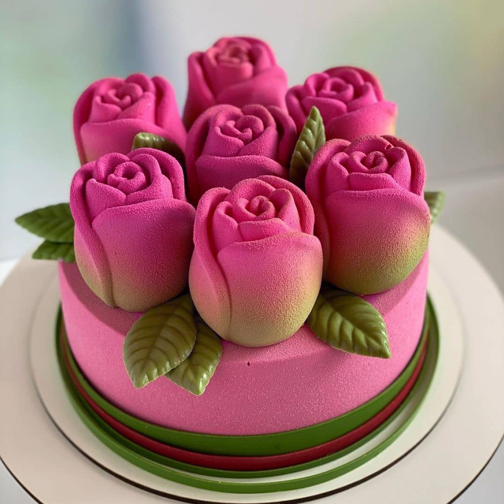 Valentine's Day 15-Cell Rose B - Baking Kitchen Design บทวิจารณ์และราคา