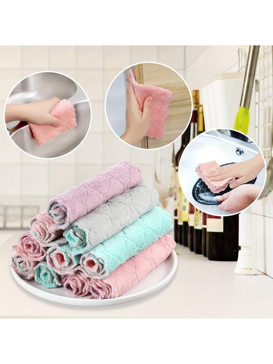 10pcs Kitchen Towels Set Dishc - Kitchen Baking Set บทวิจารณ์และราคา