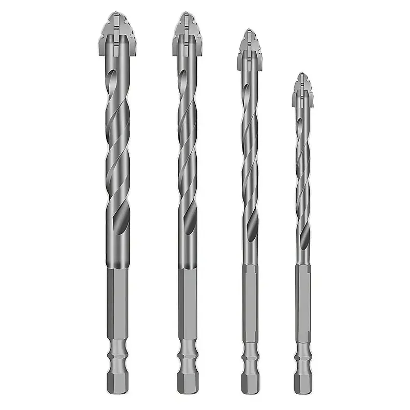 4-Flute Carbide Drill Bit Set  - Rolling Pin Marble บทวิจารณ์และราคา
