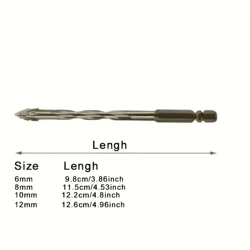 4-Flute Carbide Drill Bit Set  - Rolling Pin Marble บทวิจารณ์และราคา