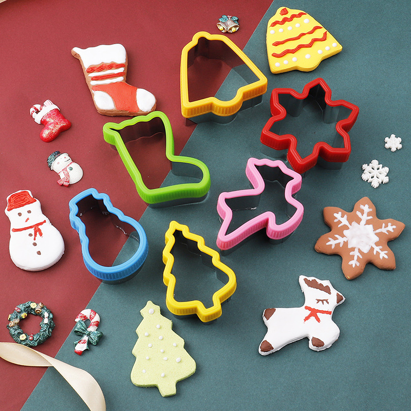 Christmas cookie cutting handg - Kitchen Baking Set บทวิจารณ์และราคา