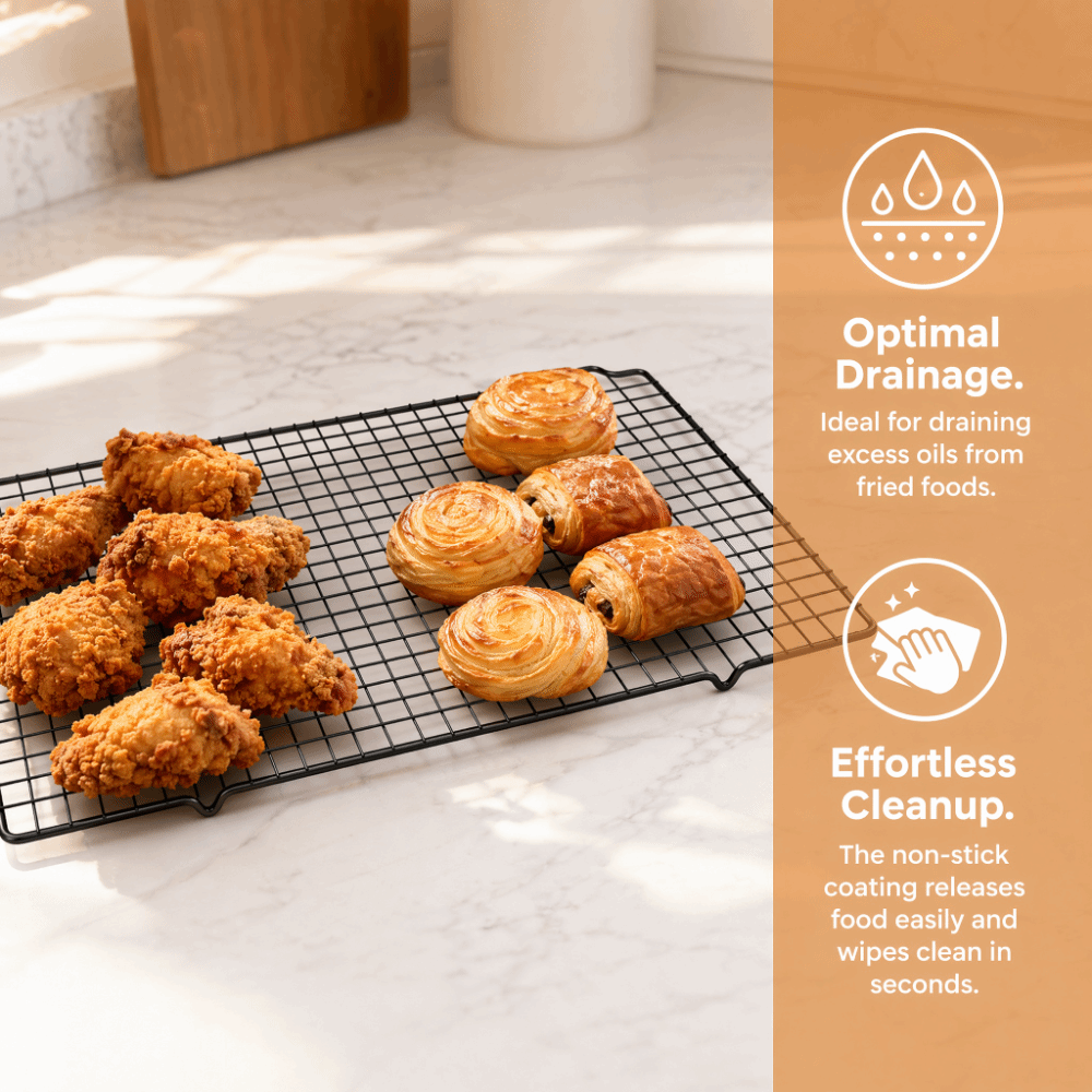 Stainless Steel Baking Cooling - Cooling Rack Wire บทวิจารณ์และราคา