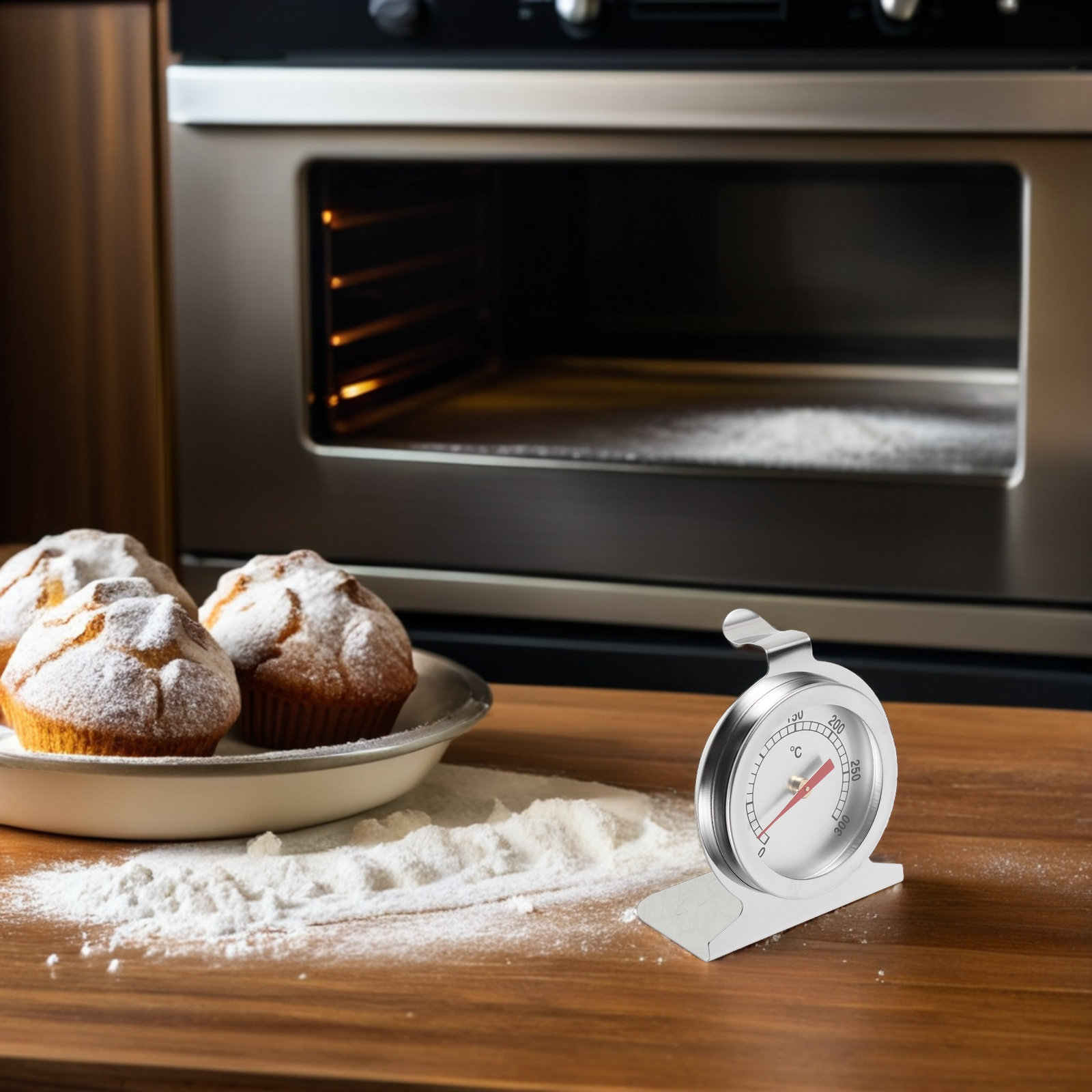 Stainless Steel Oven Thermomet - Oven Thermometer Analog บทวิจารณ์และราคา
