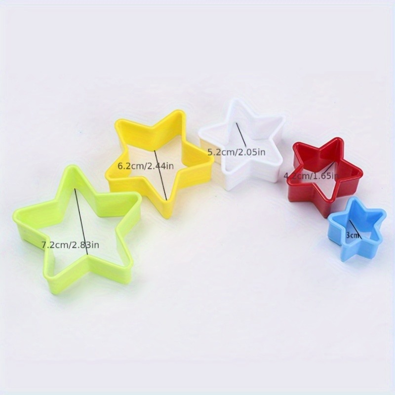 1/2/3PCS Star Shaped Cookie Cu - Kitchen Baking Store บทวิจารณ์และราคา