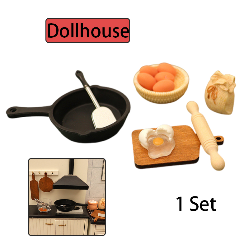 1/12 Dollhouse Miniature Kitch - Kitchen With Baking Area บทวิจารณ์และราคา