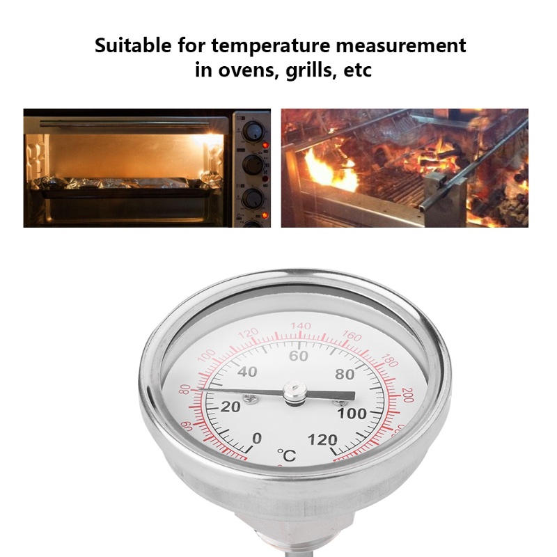 62mm 120℃ High Temperature Bim - Oven Thermometer Analog บทวิจารณ์และราคา