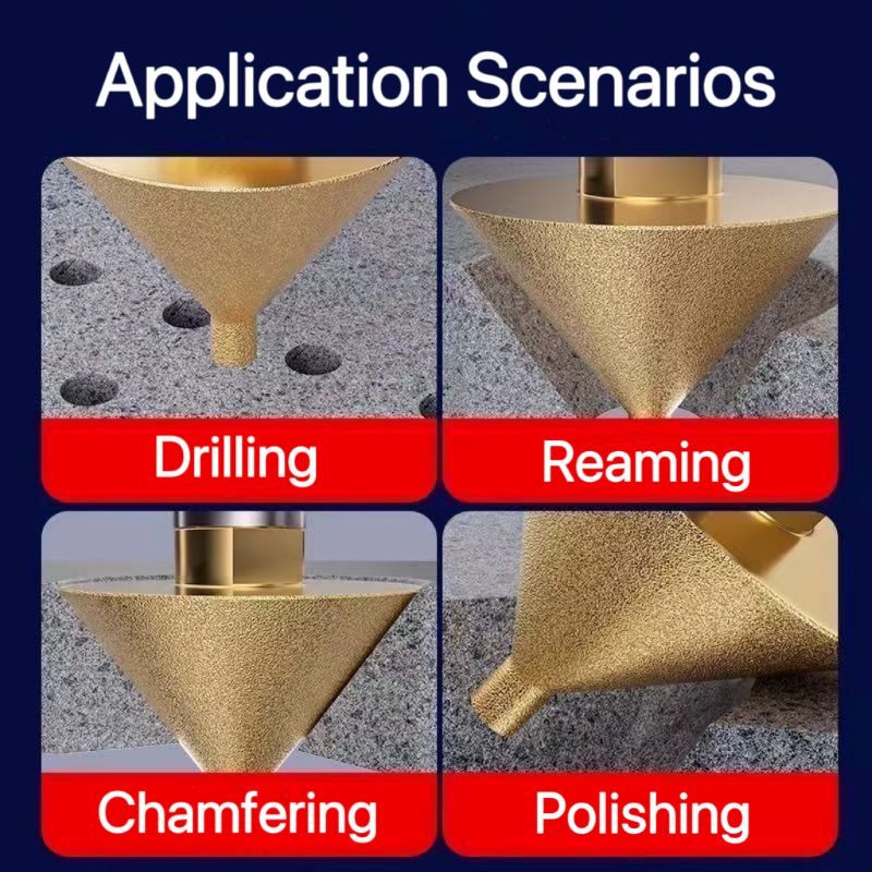 M14/10 Diamond Chamfering Dril - Rolling Pin Marble บทวิจารณ์และราคา