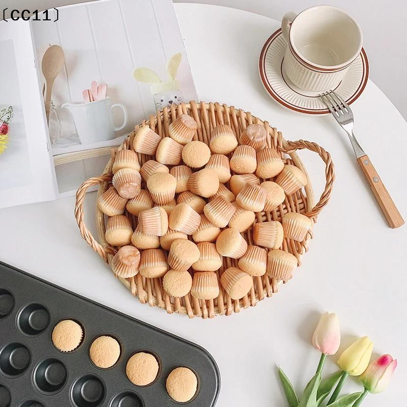 48 Holes Round Muffin Cake Pan - Kitchen Baking Oven บทวิจารณ์และราคา
