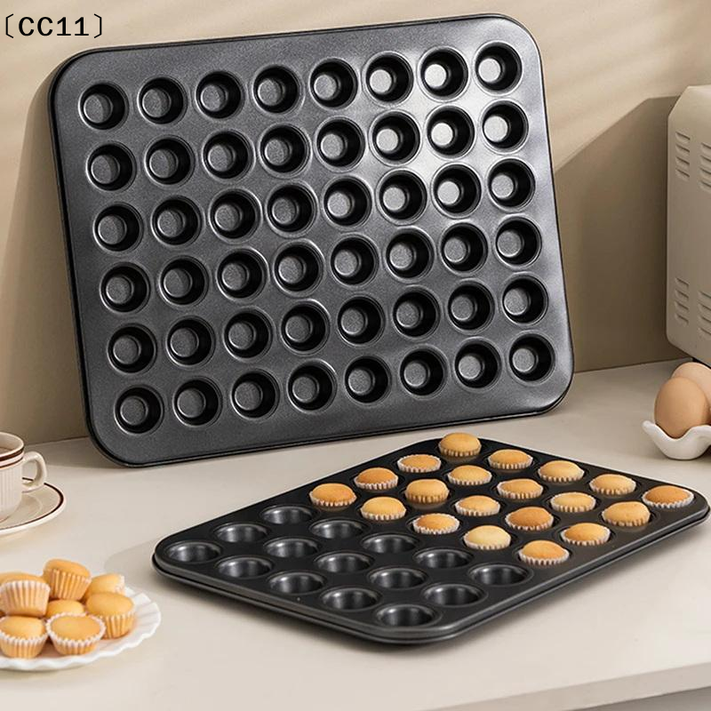 48 Holes Round Muffin Cake Pan - Kitchen Baking Oven บทวิจารณ์และราคา