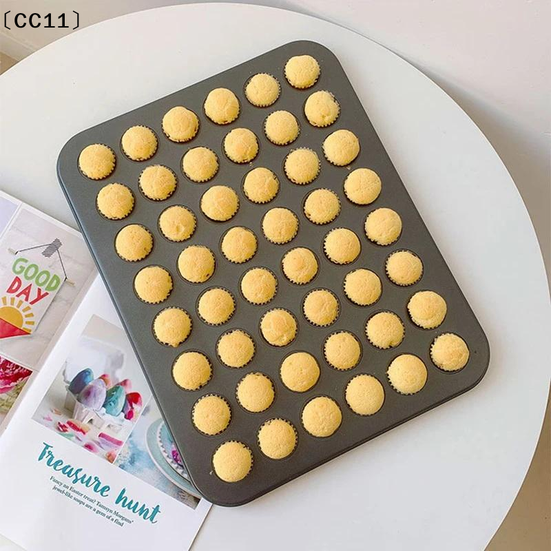 48 Holes Round Muffin Cake Pan - Kitchen Baking Oven บทวิจารณ์และราคา