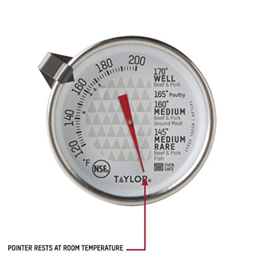 Leave-in Meat Oven Safe Analog - Oven Thermometer Analog บทวิจารณ์และราคา