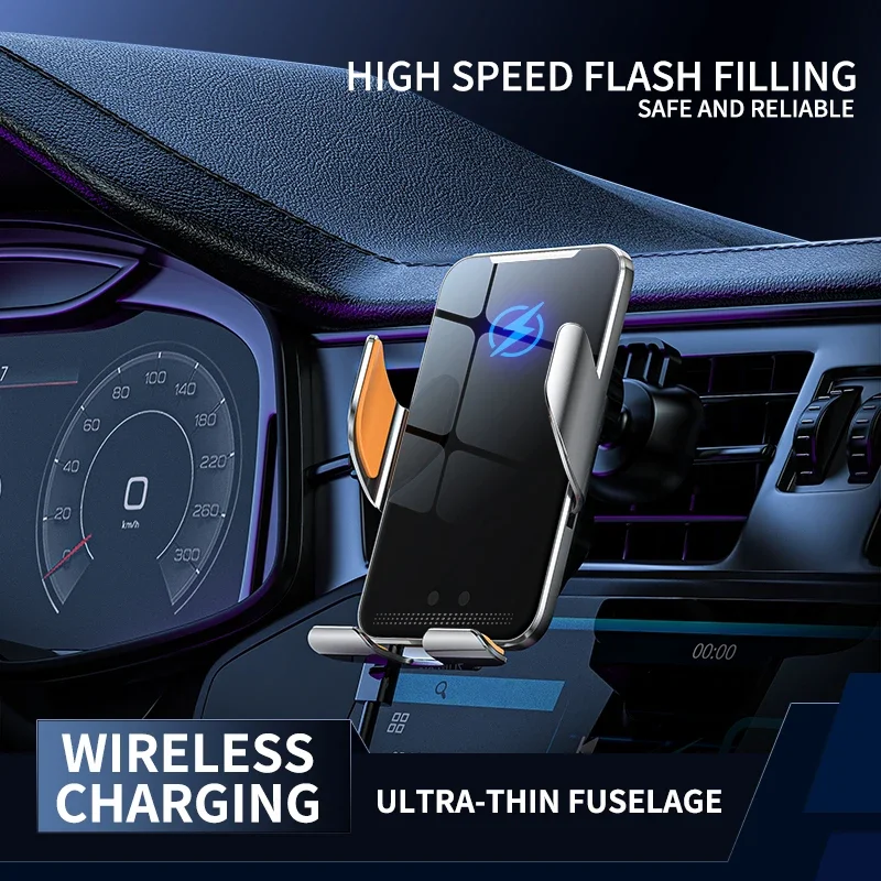 Car Wireless Charger Magnetic  - Cooling Rack Wire บทวิจารณ์และราคา