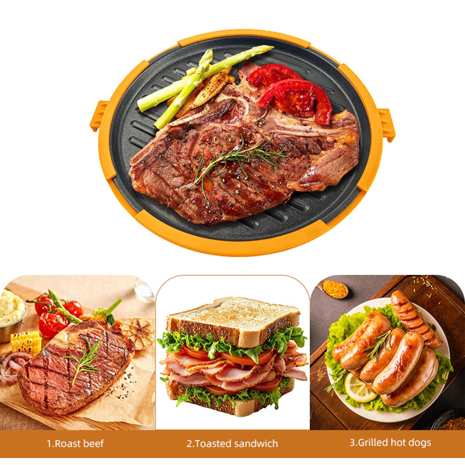 Microwave Grill Pan Quick-Heat - Kitchen Baking Oven บทวิจารณ์และราคา
