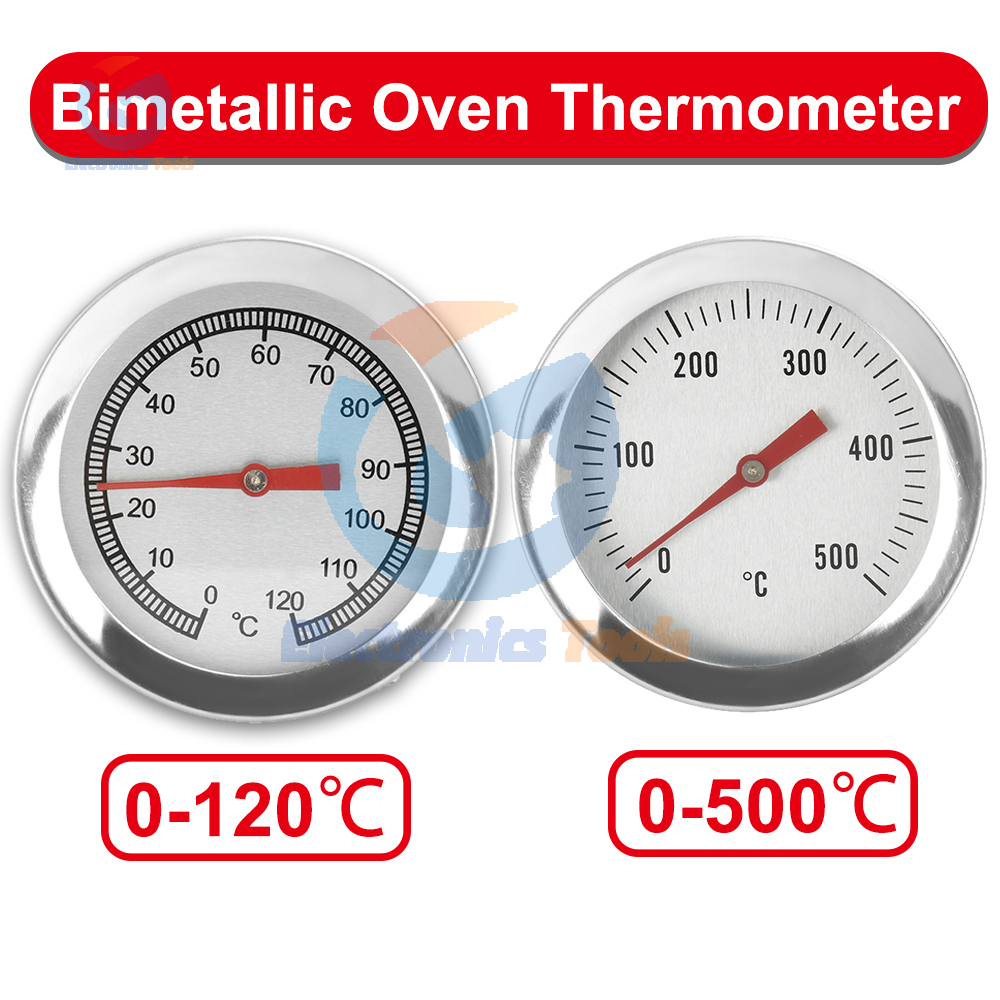 120℃ 500℃ Oven Thermometer Sta - Oven Thermometer Analog บทวิจารณ์และราคา