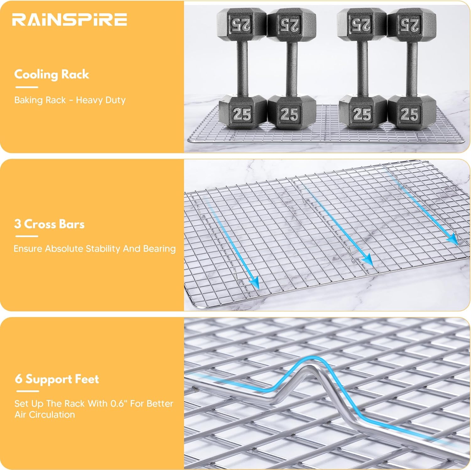Cooling Rack Stainless Steel,  - Cooling Rack Wire บทวิจารณ์และราคา
