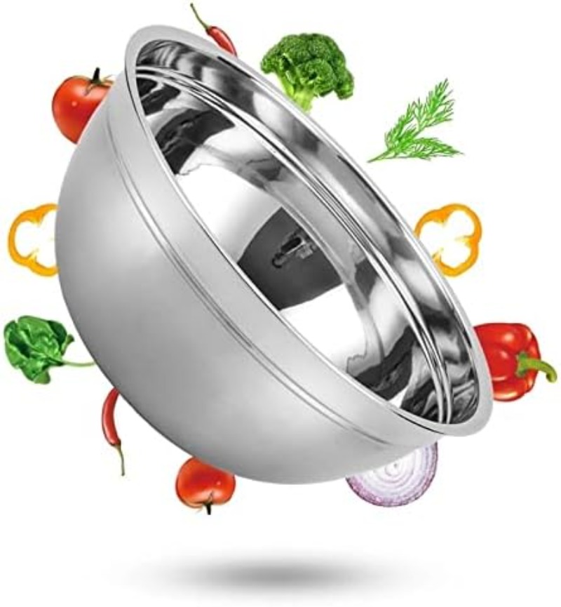 Stainless Steel Salad Bowl Ant - Kitchen Baking Drawing บทวิจารณ์และราคา