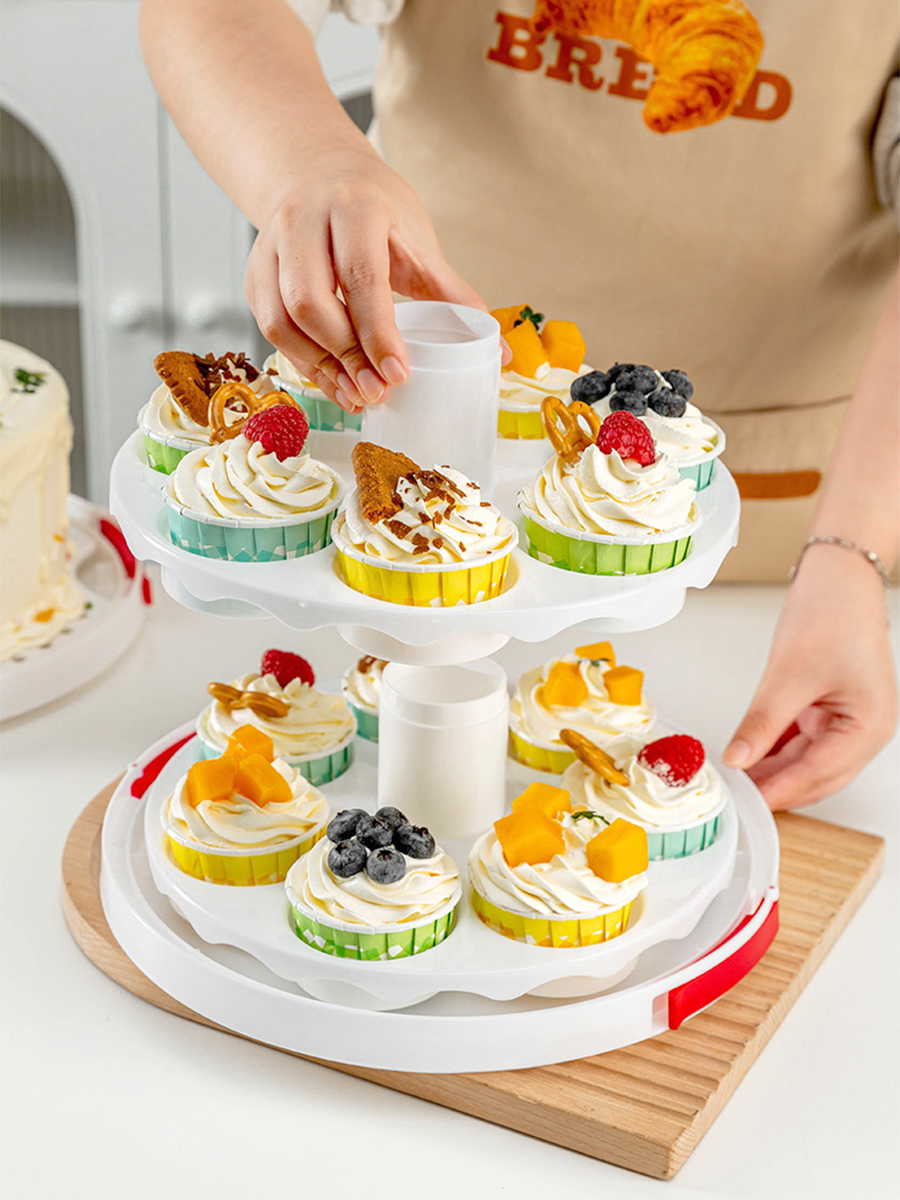 Reusuable 6 Inch Birthday Cake - Kitchen Baking Storage Containers บทวิจารณ์และราคา